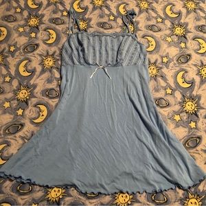 Pointelle slip dress!